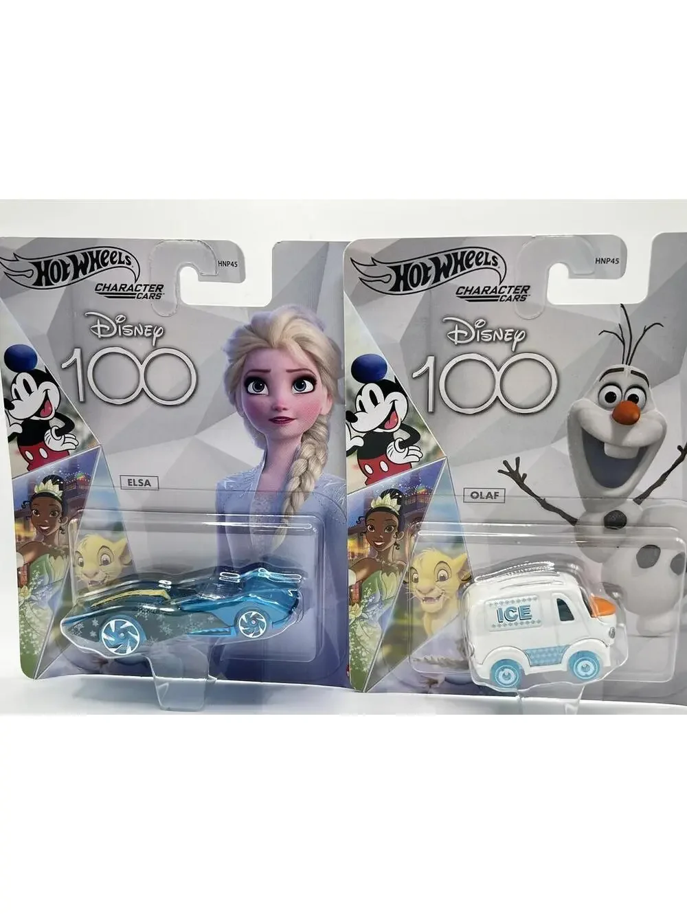 Hot Wheels 2023 Disney 100 Year Anniversary Character Set Of 6 Die-Cast Car Toys